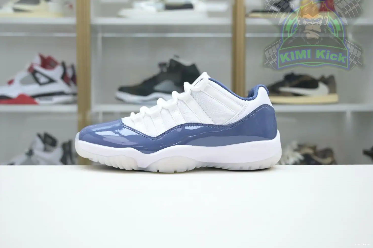 Blue” Kimikick Jordan Jordan 11 Air Low“Diffused 0816